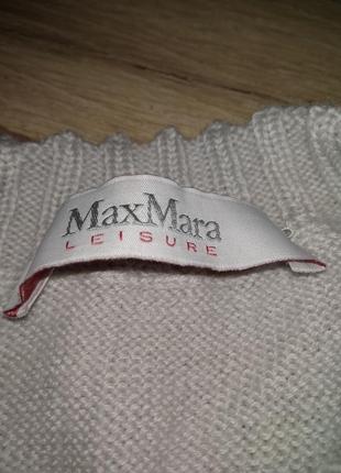 Подовжений оригінальний шерстяний джемпер від max mara6 фото