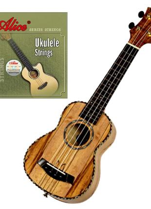 Набор укулеле osten urk921 21" сопрано + струны