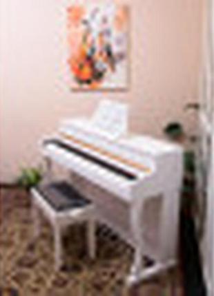 Цифрове піаніно alfabeto maestro (white)2 фото