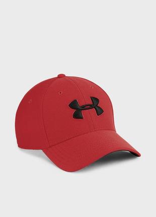 Under armour мужская красная кепка men's blitzing 3.0 cap