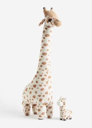 Жираф м’яка іграшка h&m