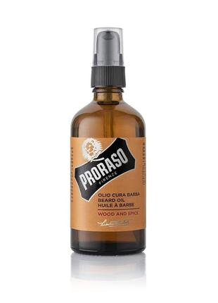Олія для бороди proraso wood & spice 100 мл