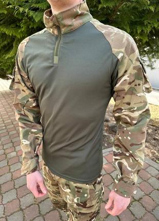 Тактическая рубашка (убакс) soldier 2 мультикам рипстоп