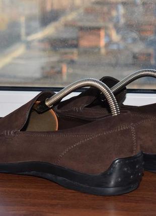 Tod's suede loafers мужские премиальные туфли лоферы замш италия5 фото