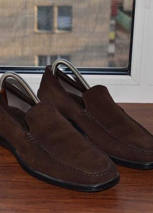Tod's suede loafers мужские премиальные туфли лоферы замш италия3 фото
