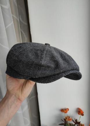 Кепка восьмиклінка hawkins кепка жиганка хуліганка в стилі peaky blinders thomas shelby кепка вісімка harris tweed stetson