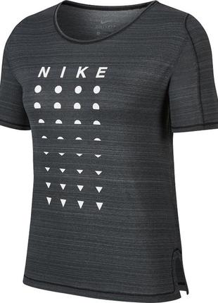 Оригинальная спортивная укороченная футболка nike dri-fit