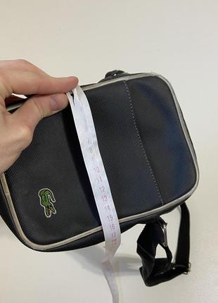 Lacoste мужская сумка мессенджер9 фото