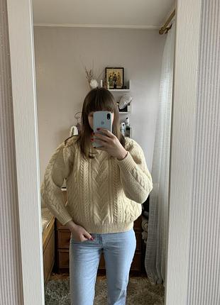 Офигезный свитер шерсть 2