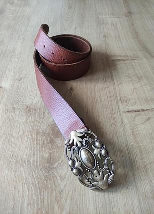 Шикарный женский кожаный ремень esprit, германия, р.85.