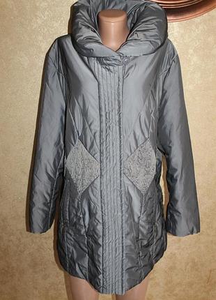 48 разм. куртка biaggini, очень красивая длина по спинке - 83 см., ширина плеч - 47 см., пог - 64 см