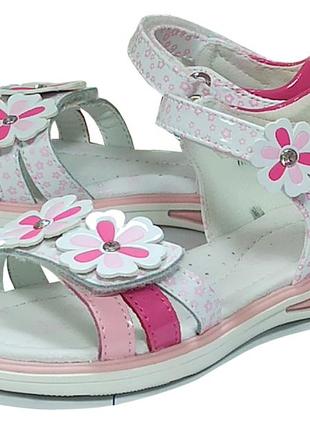 Ортопедические босоножки сандалии летняя обувь для девочки 326 сказка р.25
