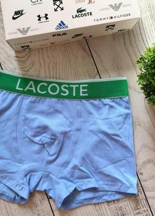 Мужские трусы боксеры lacoste  трусы лакоста