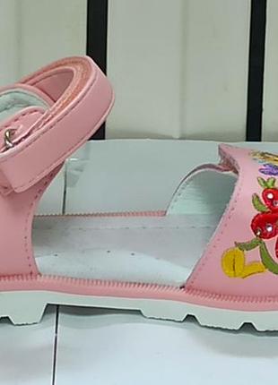 Ортопедические босоножки сандалии летняя обувь для девочки 357 сказка р.26,298 фото