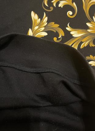 Черный худи с орнаментом кофта женская4 фото