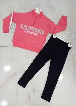 Повсякдений костюм на дівчинку 4/5, 5/6, 6/7 років