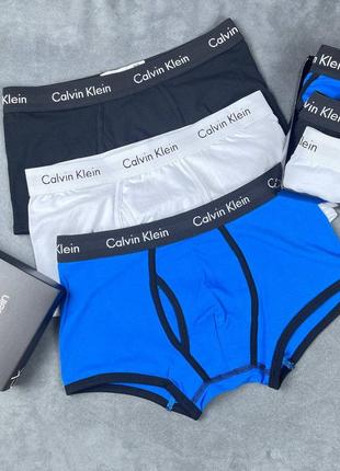 Чоловічі преміум боксери в стилі calvin klein серії 365, набір - 3 шт.