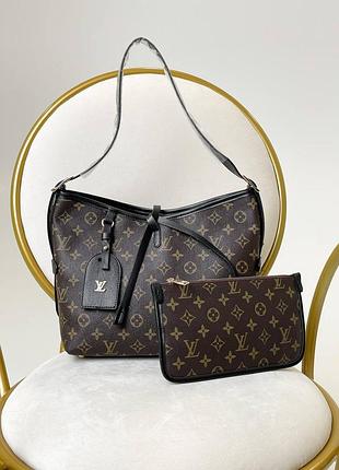 Женская коричневая стильная сумка louis vuitton