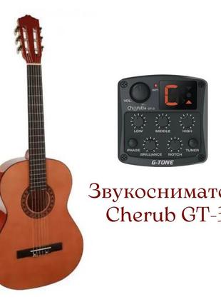 Гітара класична salvador cortez sc-144 + cherub gt-3 pream