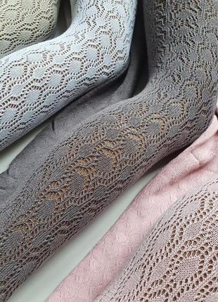 Детские котоновые колготки marilyn 128-146