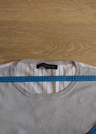 Блуза со спинкой плиссе, перфорация, french connection8 фото