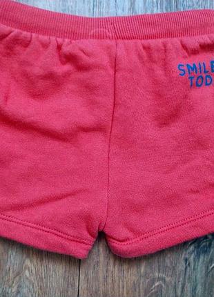 Шортики червоні для дівчинки, zara 3