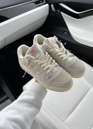 Кросівки adidas forum 84 low “off white” beige