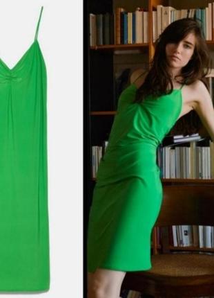 Zara плаття міді сукня