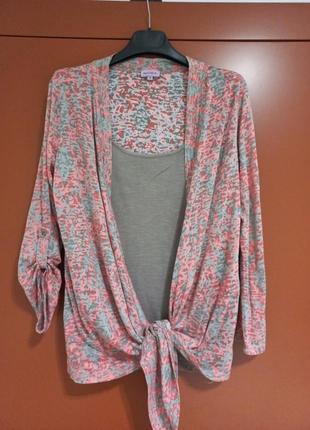 Блуза віскоза 2 в 1