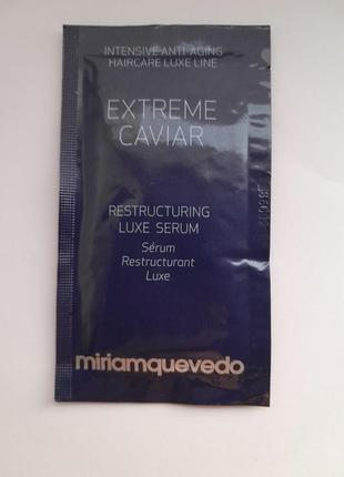 Miriam quevedo extreme caviar restructuring luxe serum