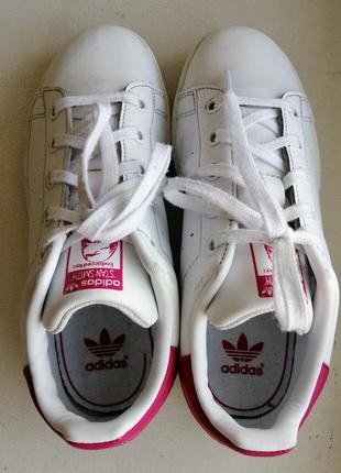 Фирменные кожаные кроссовки adidas 35р. оригинал6 фото