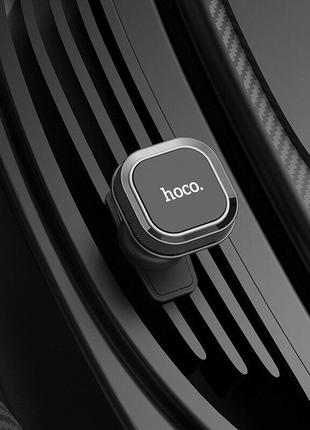 Hoco ca52 black — магнітний тримач для смартфона в автомобілі