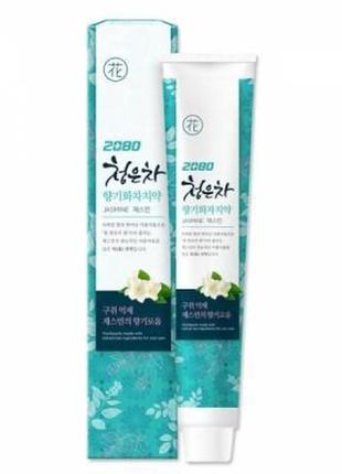 Зубная паста с жасмином 2080 청은차 jasmine cheong-eun-cha fragrance tea toothpaste 190g