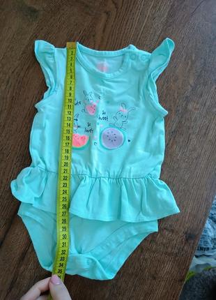Боди платье на девочку 62 размер