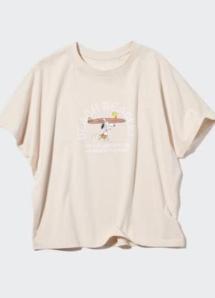 Женская футболка uniqlo2 фото