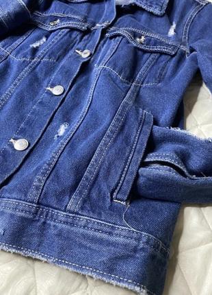 Ветровка джинсовка джинсовая куртка пиджак5 фото