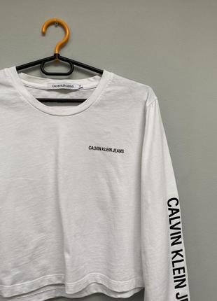 Лонг лонгслив calvin klein оригинал calvin klein оригинал