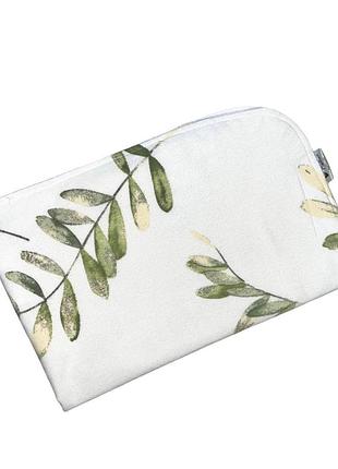 Многоразовая непромокаемая водоотталкивающая пеленка 50х80 см, 100% органический хлопок, фланель