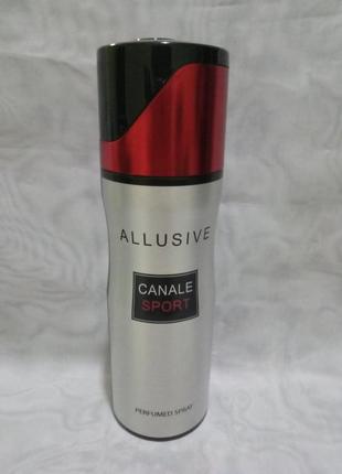 Мужской парфюмированный дезодорант allusive canale sport