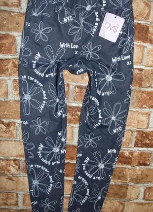 Новые штаны лосины джеггинсы треггинсы джинсы девочке 8 - 12 лет ovs