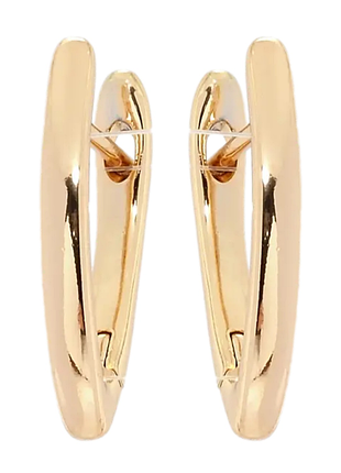 Сережки xuping позолота 18k англійський замок "скоби"