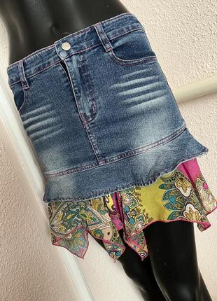 Жеская джинсовая юбка карандаш прямая , джинсовая юбка в стиле zara