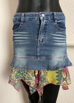Жеская джинсовая юбка карандаш прямая , джинсовая юбка в стиле zara6 фото