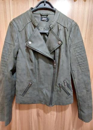 Стильная куртка косуха из экокожи 44-46 размера7 фото