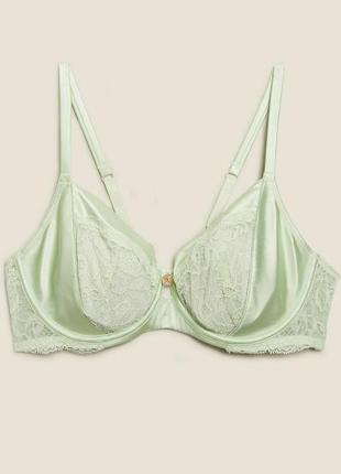 Бюстгальтер m&s rosie silk blend & lace wired balcony bra 30h 65h2 фото