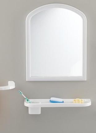 Набор в ванную 6 предметов с зеркалом тр2004(23393)