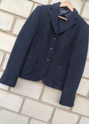 Современный пиджак от marc o polo в составе шерсть и альпака р. м-l7 фото