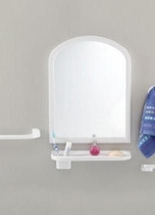 Набор в ванную 6 предметов с зеркалом(23391)