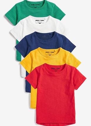 Футболки набор next 5 шт