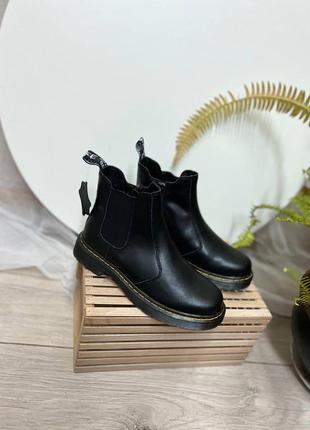 Женские ботинки кожаные, натуральная кожа4 фото